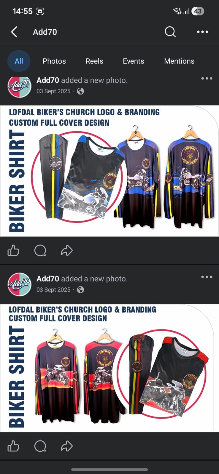 Biker Shirt Designs